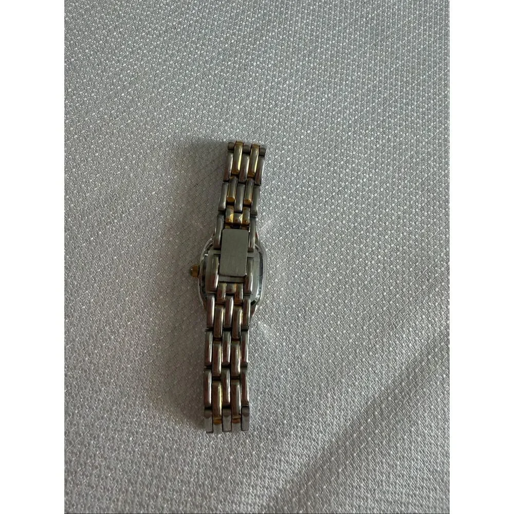 Beauvais by Mathey Tissot Silver Gold Tone Watch Untested As Is